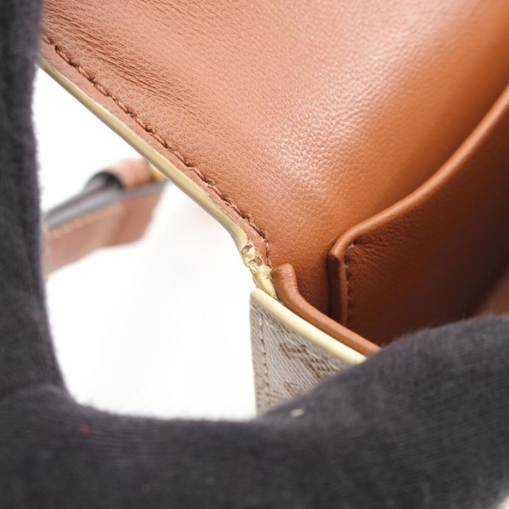 Celine Pvc Brown Shoulder Bags - Picture 6 of 9